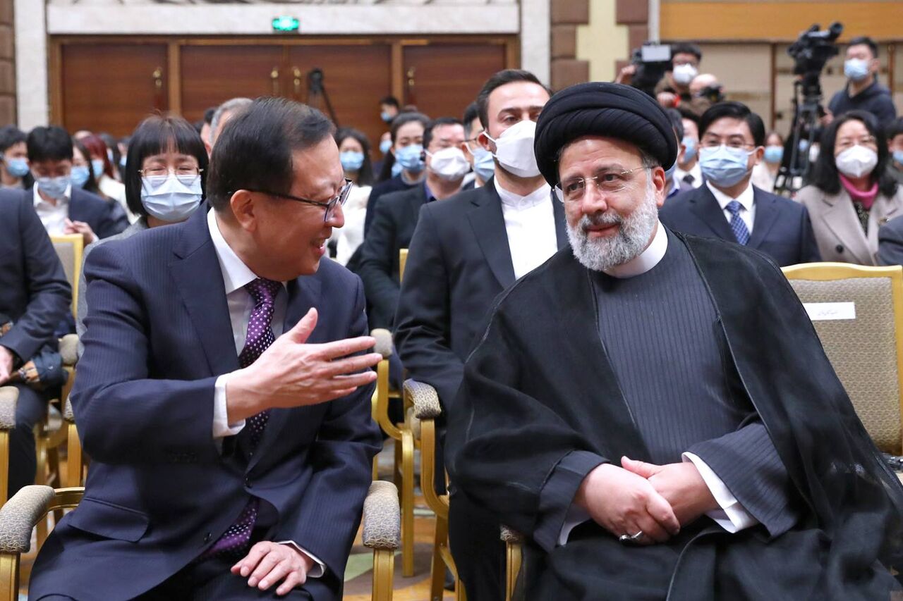 Iran President at Peking Univ in China