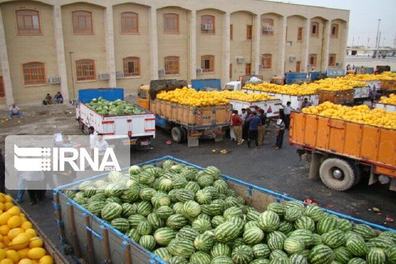 بیش از 29 میلیون دلار محصولات کشاورزی از مرز مهران صادر شد