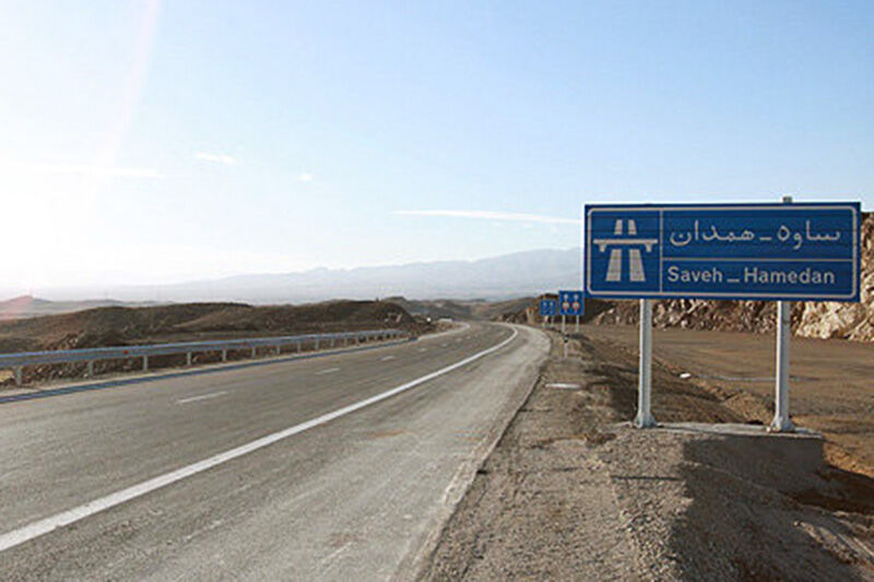 خط سوم آزادراه ساوه- همدان اجرا می‌شود