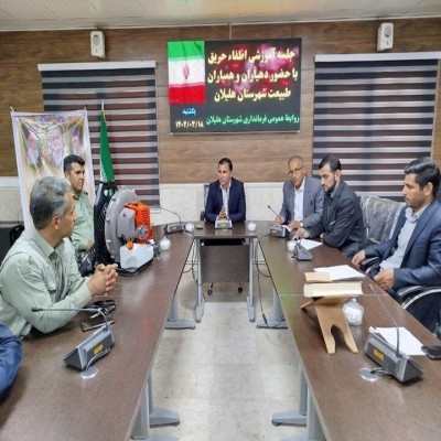 حفاظت از منابع طبیعی هلیلان با تجهیز 50 دمنده اطفای حریق