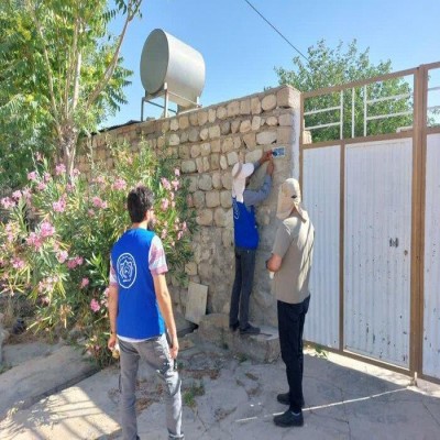 نخستین پلاک هوشمند روستایی غرب کشور در کرمانشاه نصب شد