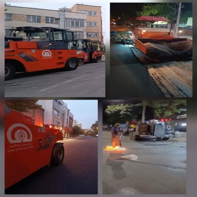 تولید 5400 تُن آسفالت در تیرماه توسط سازمان عمران شهرداری همدان