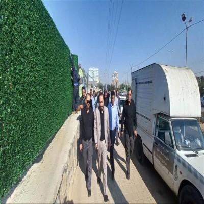 اقدامات جهادی منطقه 3 شهرداری همدان برای بهبود ورودی‌های شهر