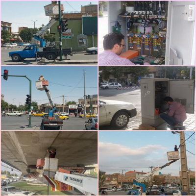 تجهیز 14 تقاطع پُرتردد همدان به باتری‌ برق پشتیبان