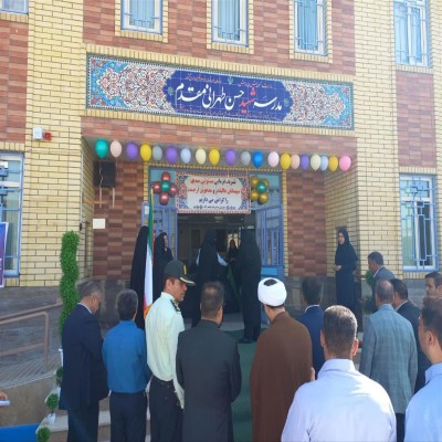 افتتاح 2 پروژه آموزشی و ورزشی در اسلام‌آبادغرب