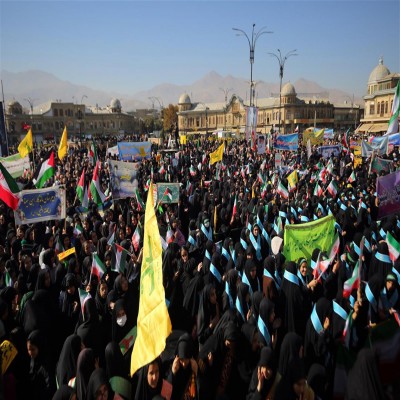 جلوه استکبارستیزی همدانی‌ها در یوم‌الله 13 آبان