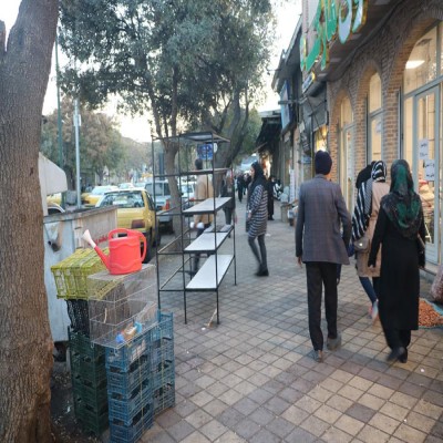 پیاده‌رو از محلی برای عبور و مرور تا انبار و مغازه