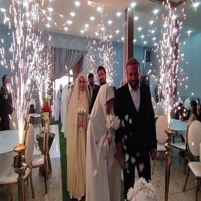 زوج‌های جوان ملایری پیوند زناشویی بستند