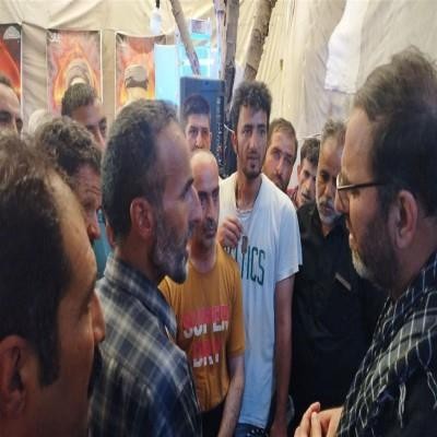 حضور خُدام شهرداری همدان در مسیر عاشقی
