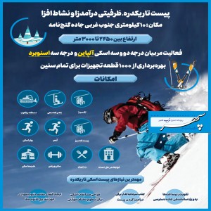 اینفوگرافیک/پیست تاریکدره ظرفیتی درآمدزا و نشاط‌افزا