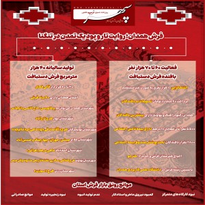 اینفوگرافیک/فرش همدان؛ روایت تار و پود یک تمدن در تنگنا